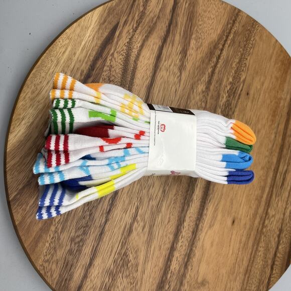 Sailor Moon Crystal Crew Socks Womens One Size Anime Manga Bioworld Set Of 5 New - Picture 5 of 6